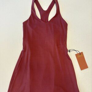 GIRLFRIEND COLLECTIVE Lola V Neck Workout Dress S NWT